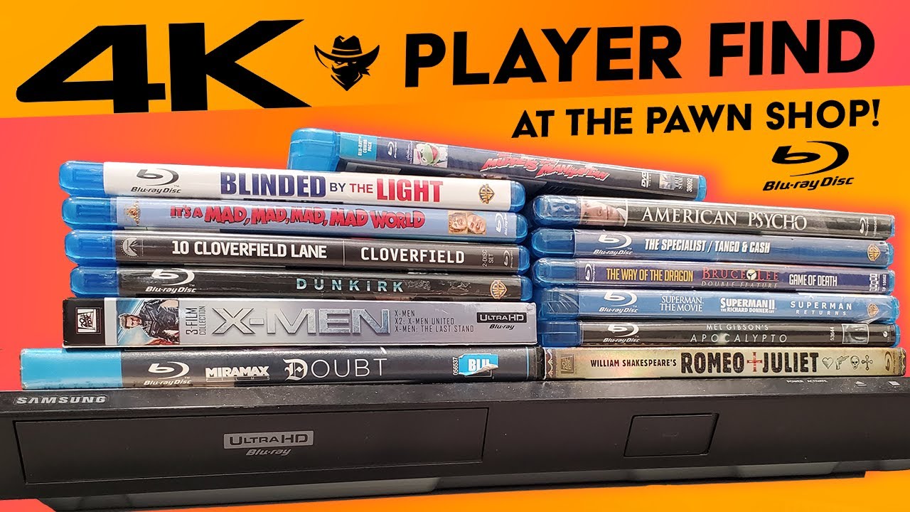 I bought a 4k Blu-ray player from the Pawn Shop! 🤑 +Haul for the collection, eBay values & more...