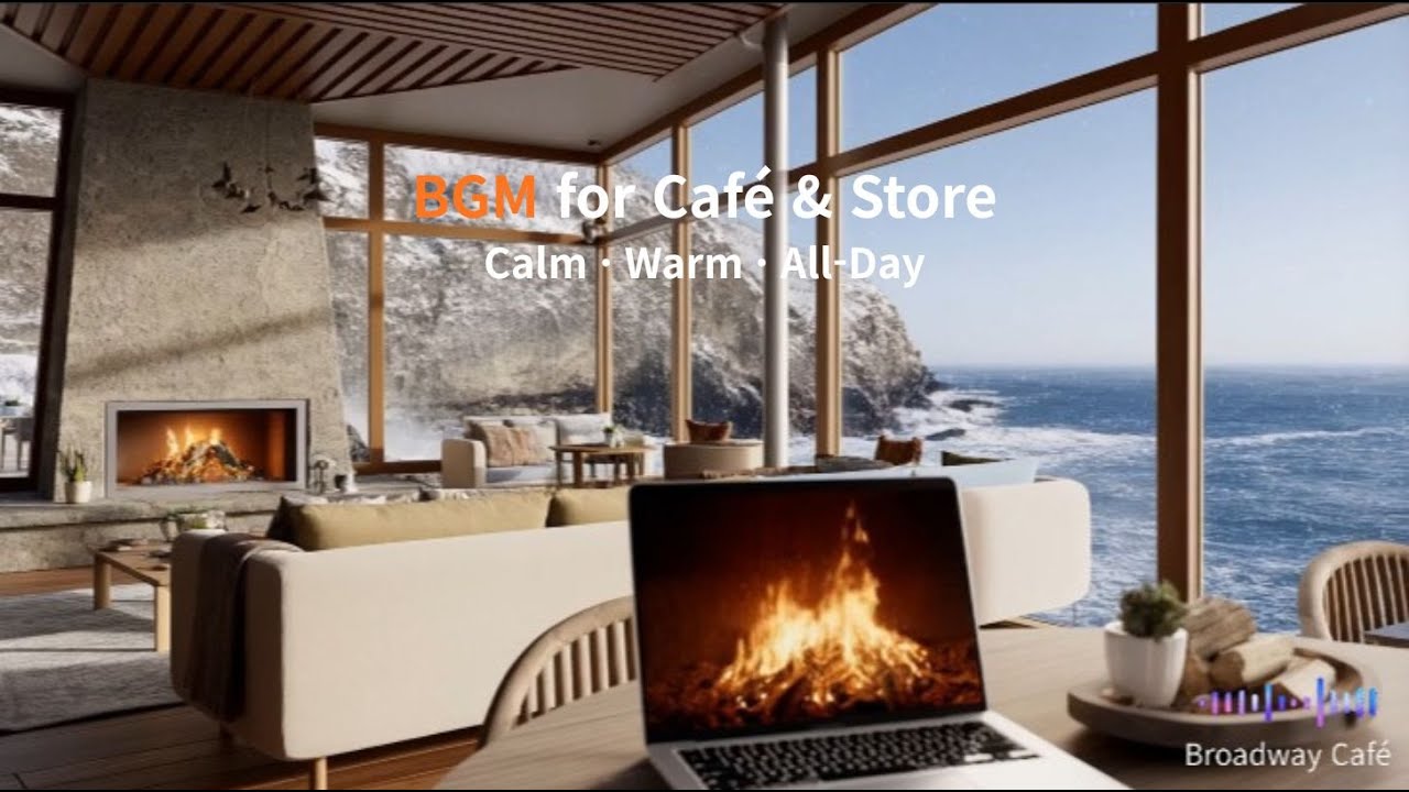 Cafe Background Music ☕  Broadway Café New York | Store BGM for Cafés & Shops (3 Hours)