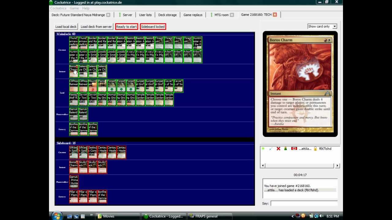 Post Gatecrash Naya Midrange Deck Tech