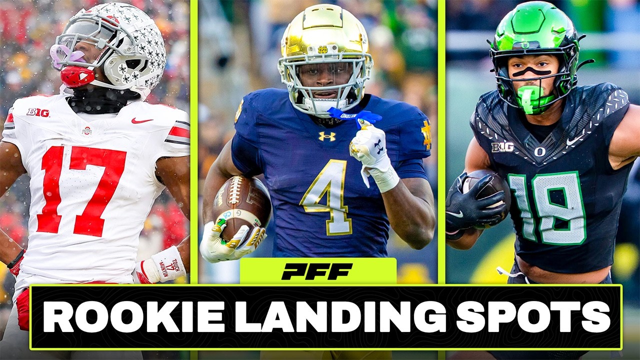 Ideal Rookie Fantasy Landing Spots
