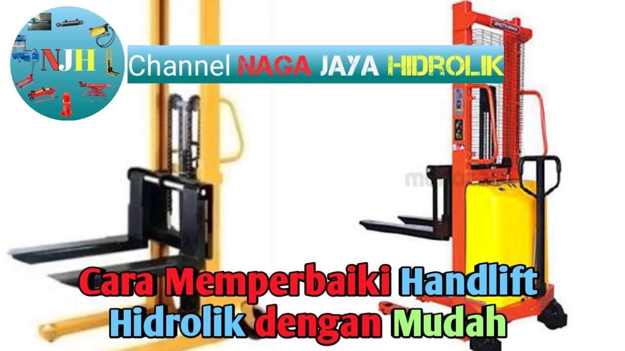 Cara Memperbaiki Handlift Hidrolik atau Handstacker | Service Cilinder Hidrolik Handlift