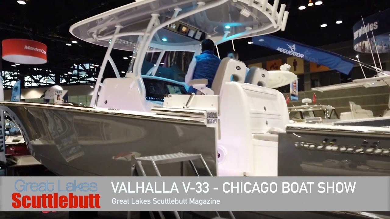 Jefferson Beach Yacht Sales & Valhalla V-33 Walkthrough! @The 2020 Chicago Boat Show!
