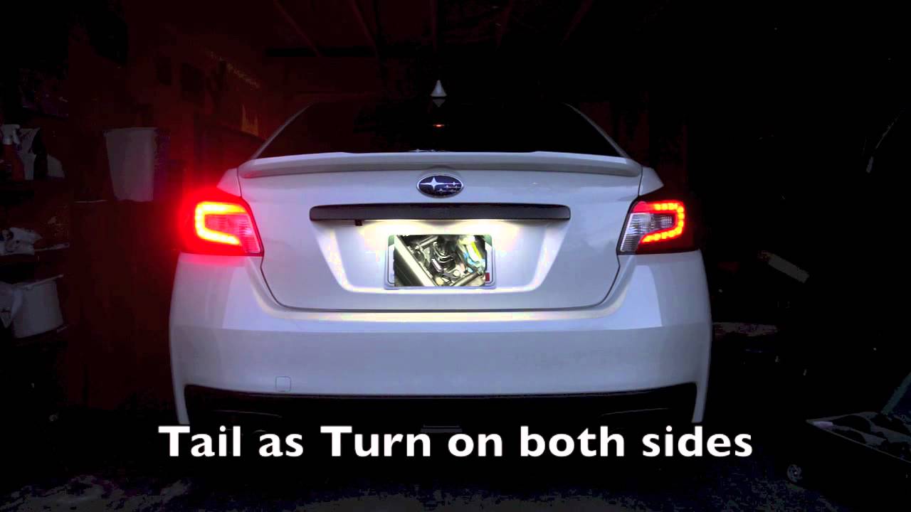 2015+ WRX Cool Tail Light Modification