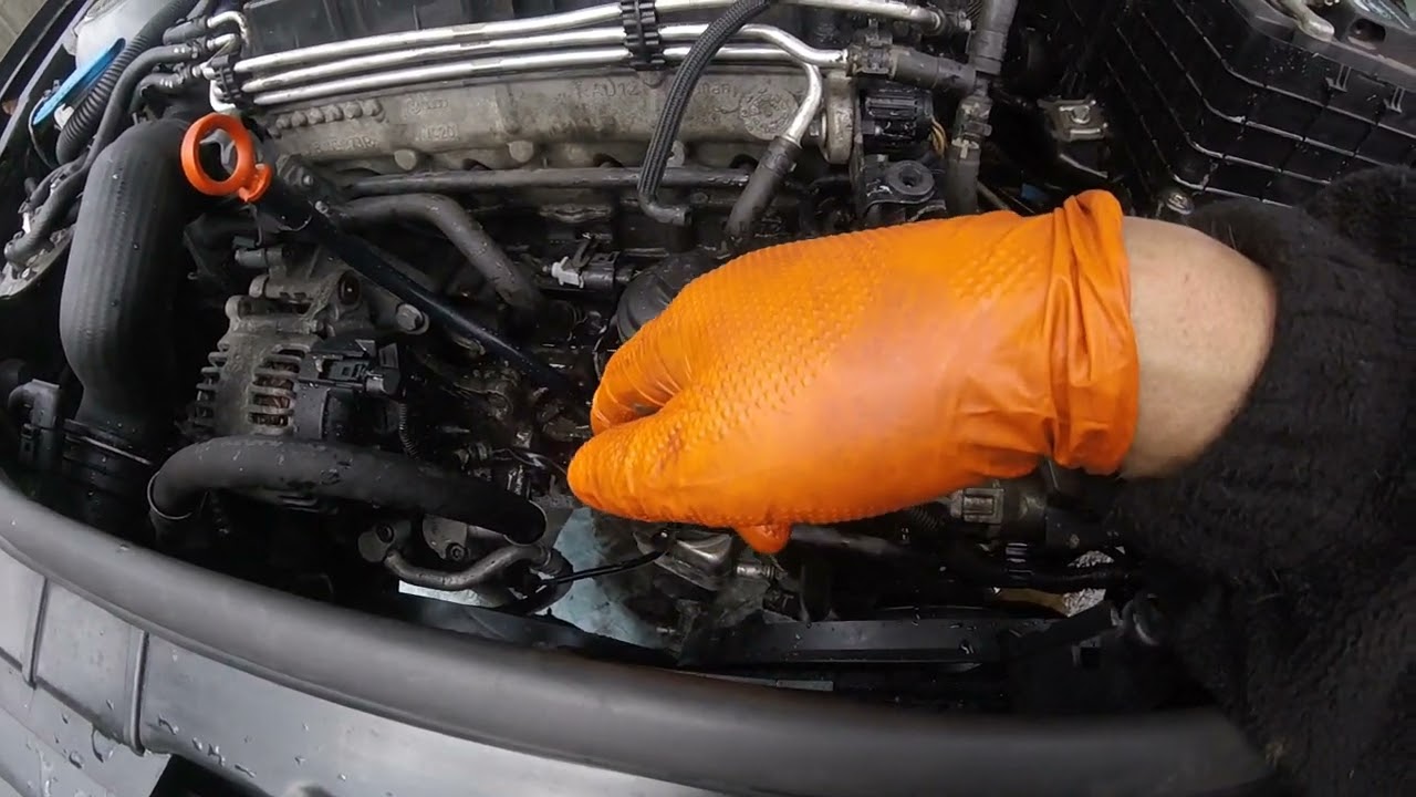 How to clean the radiator from oil
