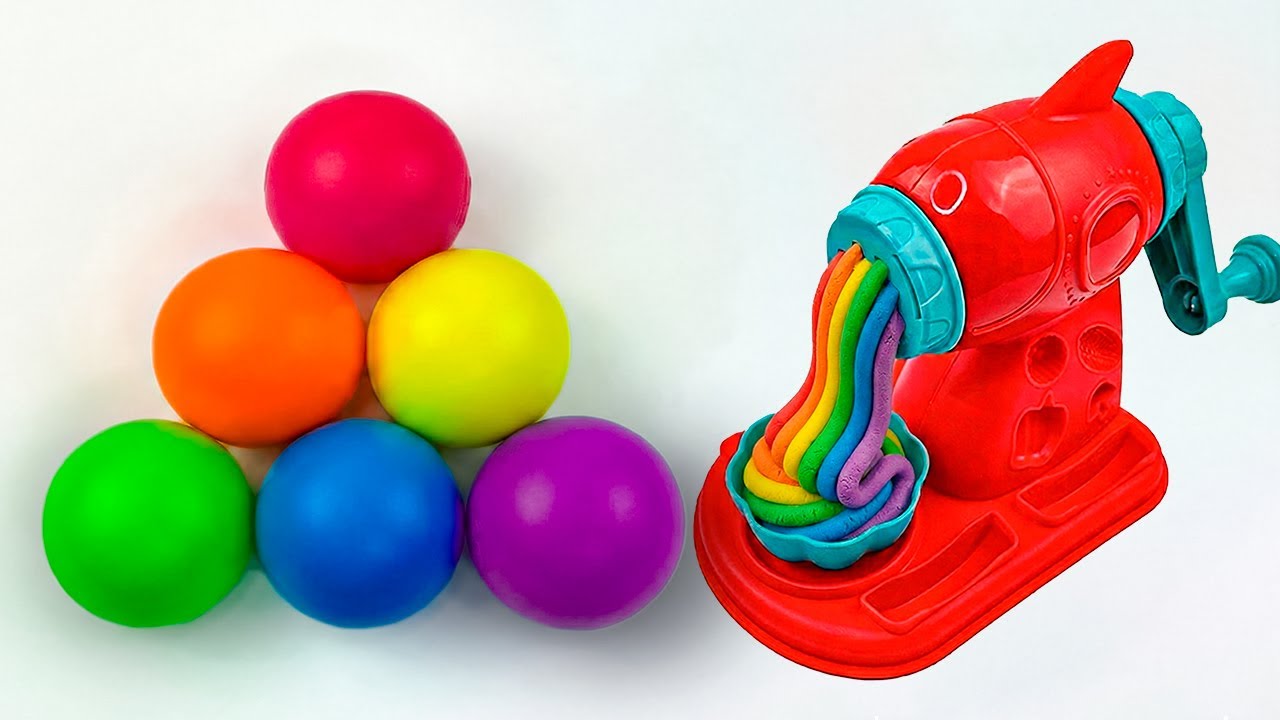 Satisfying ASMR Video | Satisfying Grinder vs. Rainbow Stress Balls