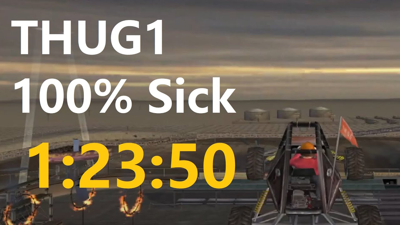 THUG1 100% in 1:23:50 [Former WR]