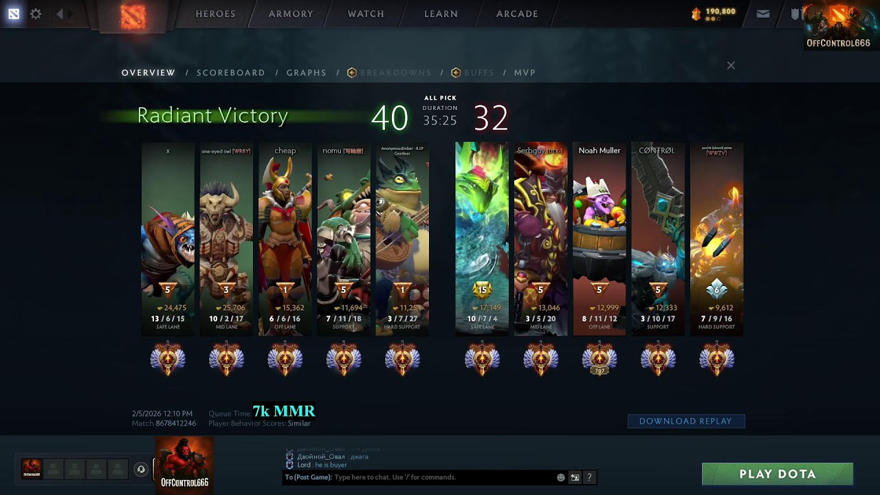 7k MMR. Absolute Madness in Dota 2 Ranked 😂🔥 Come Hang Out Live!