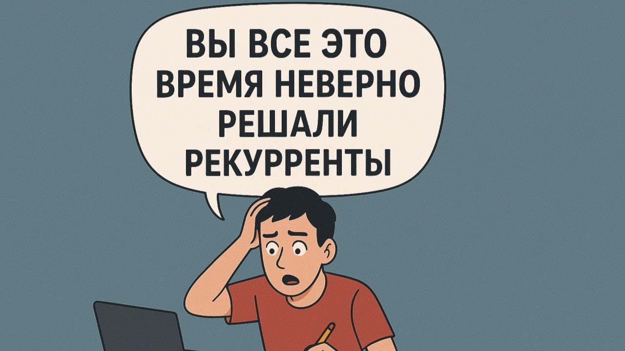 Два способа решения рекуррент | Теория
