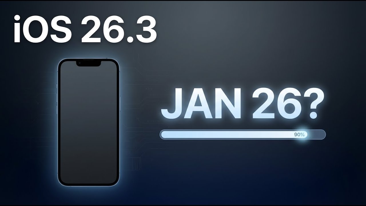 iOS 26.3 Release Date CONFIRMED? Here&rsquo;s When It Drops 📅