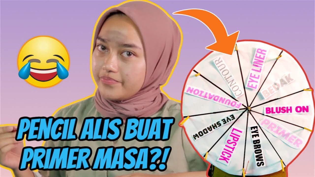 CHALLENGE MAKEUP ROLLER - SERU TAPI BIKIN KESEL!