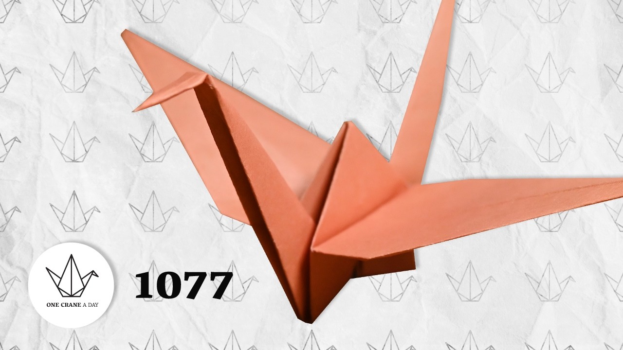 One crane a day - 1077 - V.