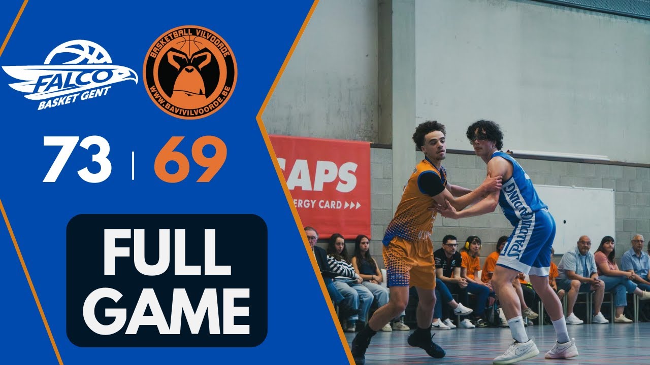 U16 BBC Falco Gent vs Bavi Vilvoorde: 73-69 (FINAL 4 OVERTIME THRILLER)
