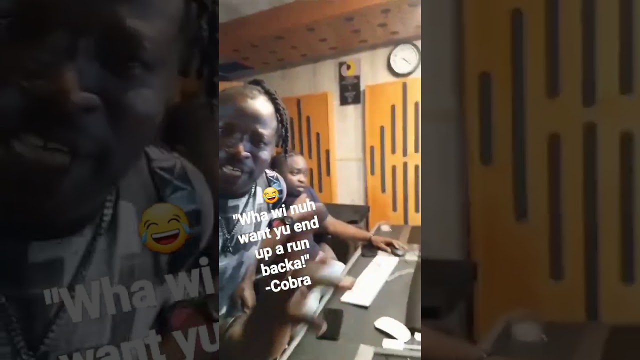 Mad Cobra Studio Vibes #dancehall #madcobra #studio #music #bigchune