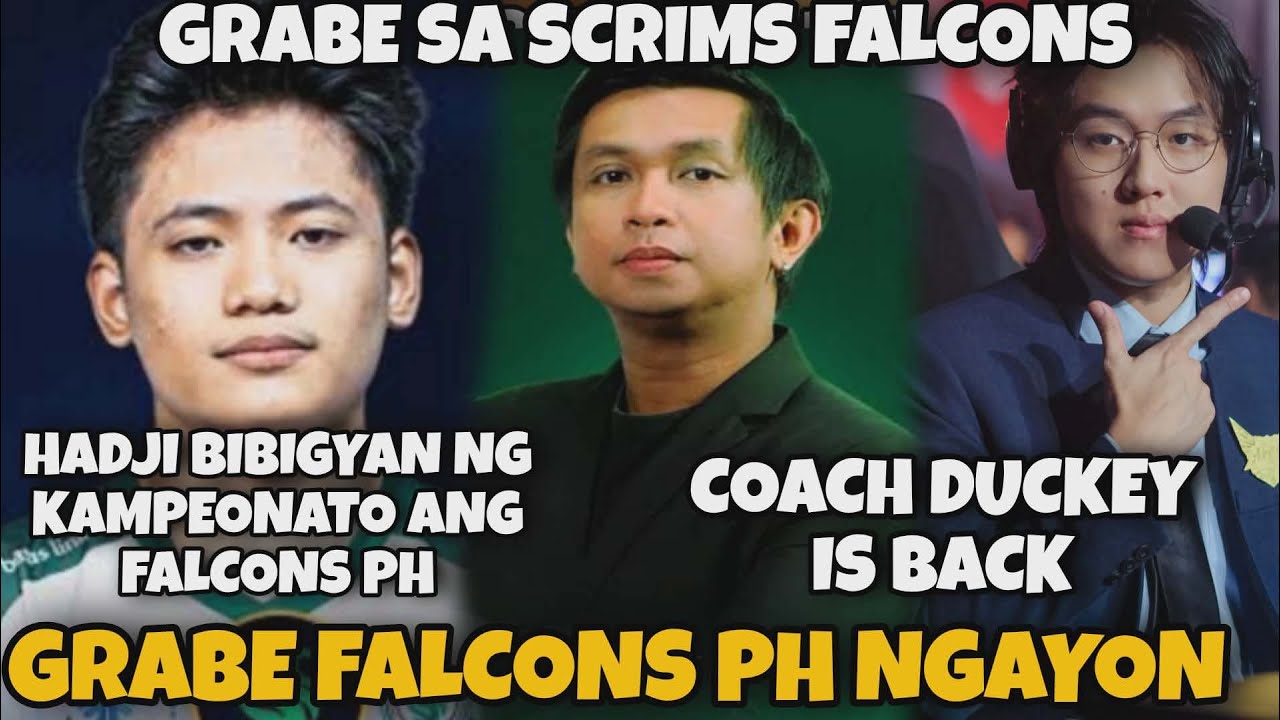 HADJI sa FALCONS PH! COACH DUCKEY is BACK! PHEW bat inalis? kaya pala lumakas ayon kay MIRKO