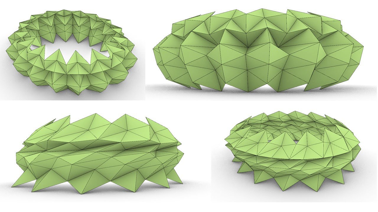 Parametric Stadium | Triangulated Skin