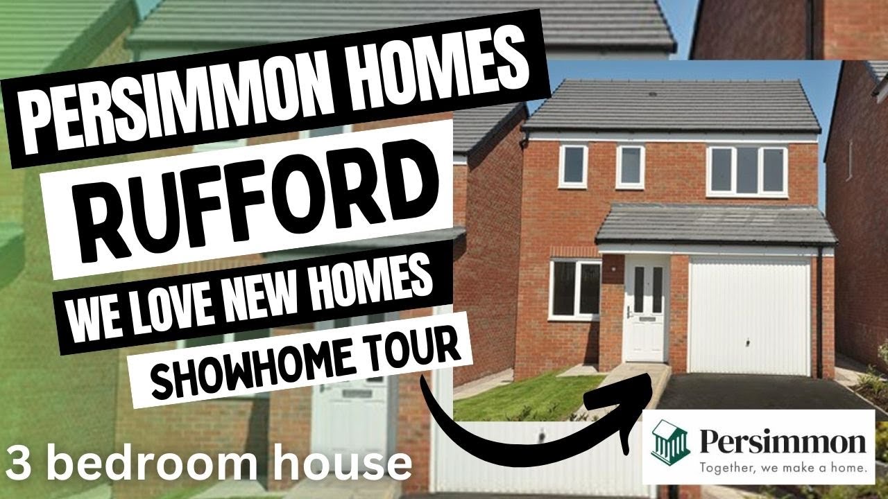 Persimmon Homes — Экскурсия по домам Rufford HONEST Show от Showhomesonline