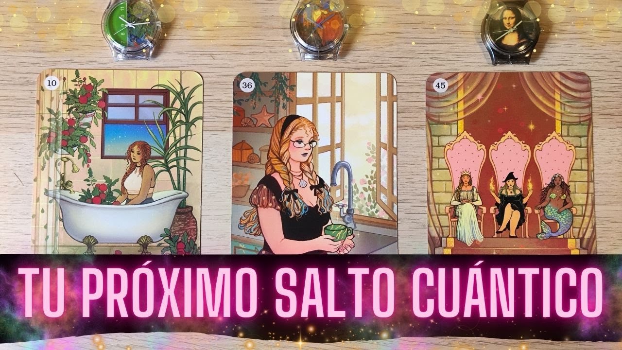 ⏰ Cómo va a ser tu próximo Salto Cuántico 🗝️ Tarot Interactivo