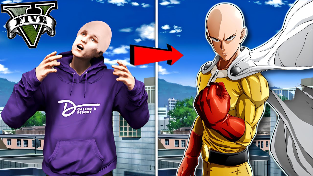 ကျွန်တော် လက်သီးဘုရင် One Punch Man ဖြစ်ခဲ့တယ် | I became One Punch Man in GTA V | SMART On Live