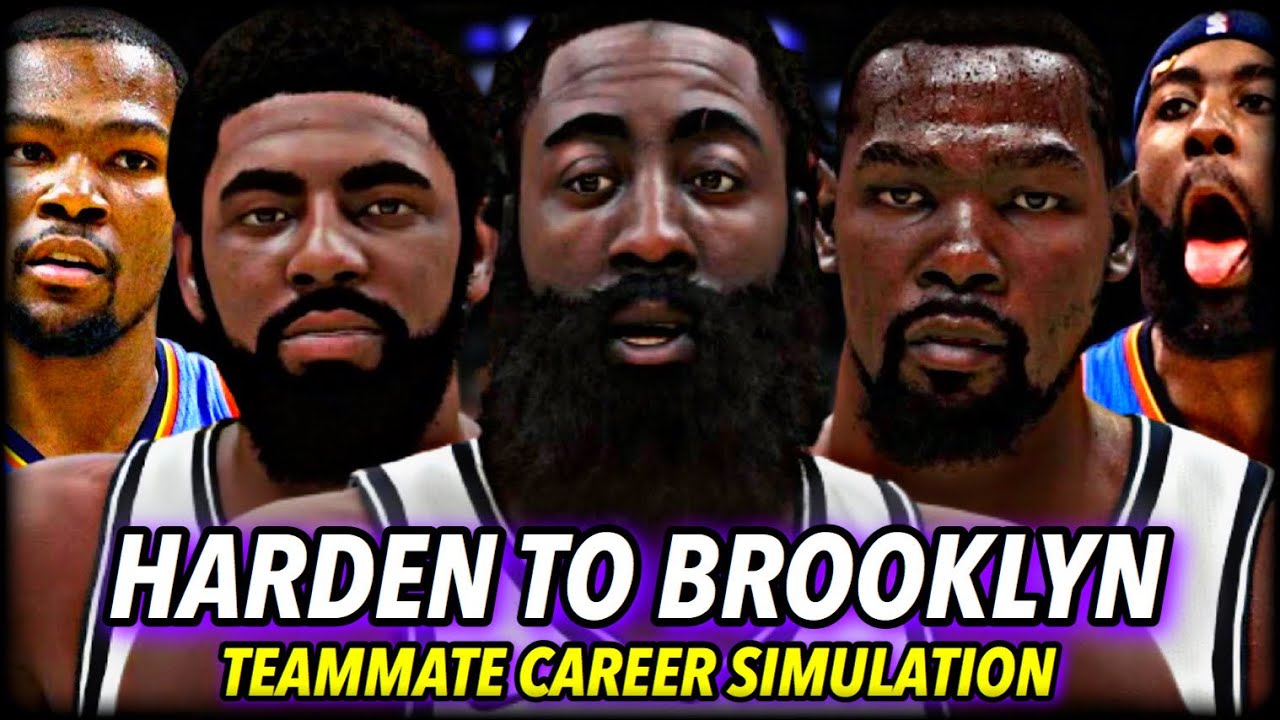 What If JAMES HARDEN is traded to the NETS? | Durant, Kyrie & Harden Simulation on NBA 2K21 Next Gen