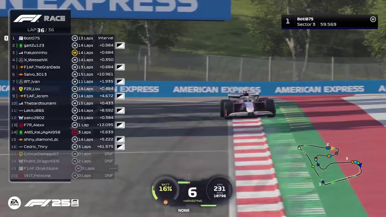 PSGL | F1 25 - PS | Season 42 | Round 3 - Austria