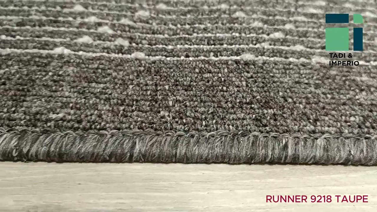 Alfombra Runner 9218 taupe
