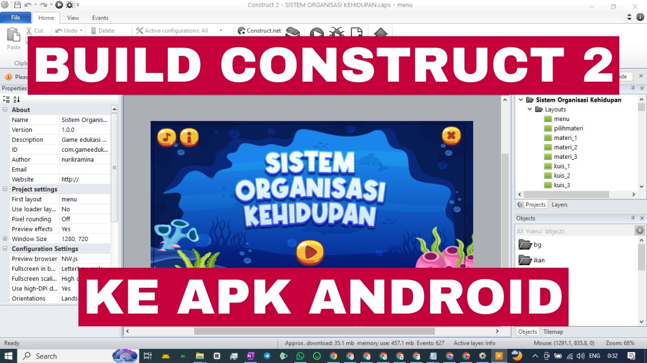 Export Build Construct 2 Ke Apk Android