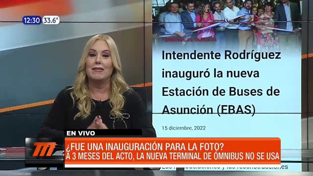 ¿La nueva Terminal de Ómnibus se hizo solo para la foto?