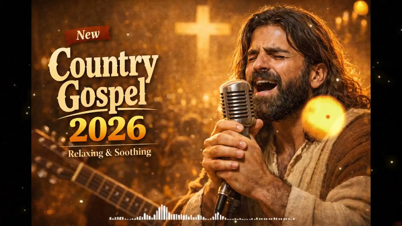 【𝑷𝑳𝑨𝒀𝑳𝑰𝑺𝑻】 Peaceful Country Gospel 2026 | 1 Hour Classic Hymns for Comfort & Rest