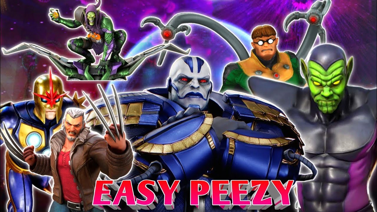 Dark Dimension 6: LEGENDARY OR APOCALYPSE FINAL NODE COMPLETE (2024) | MSF DD6 | MARVEL Strike Force