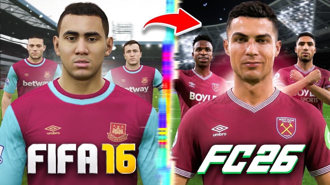 Я перестраиваю &laquo;Вест Хэм&raquo; из FIFA 16 в FC 26!