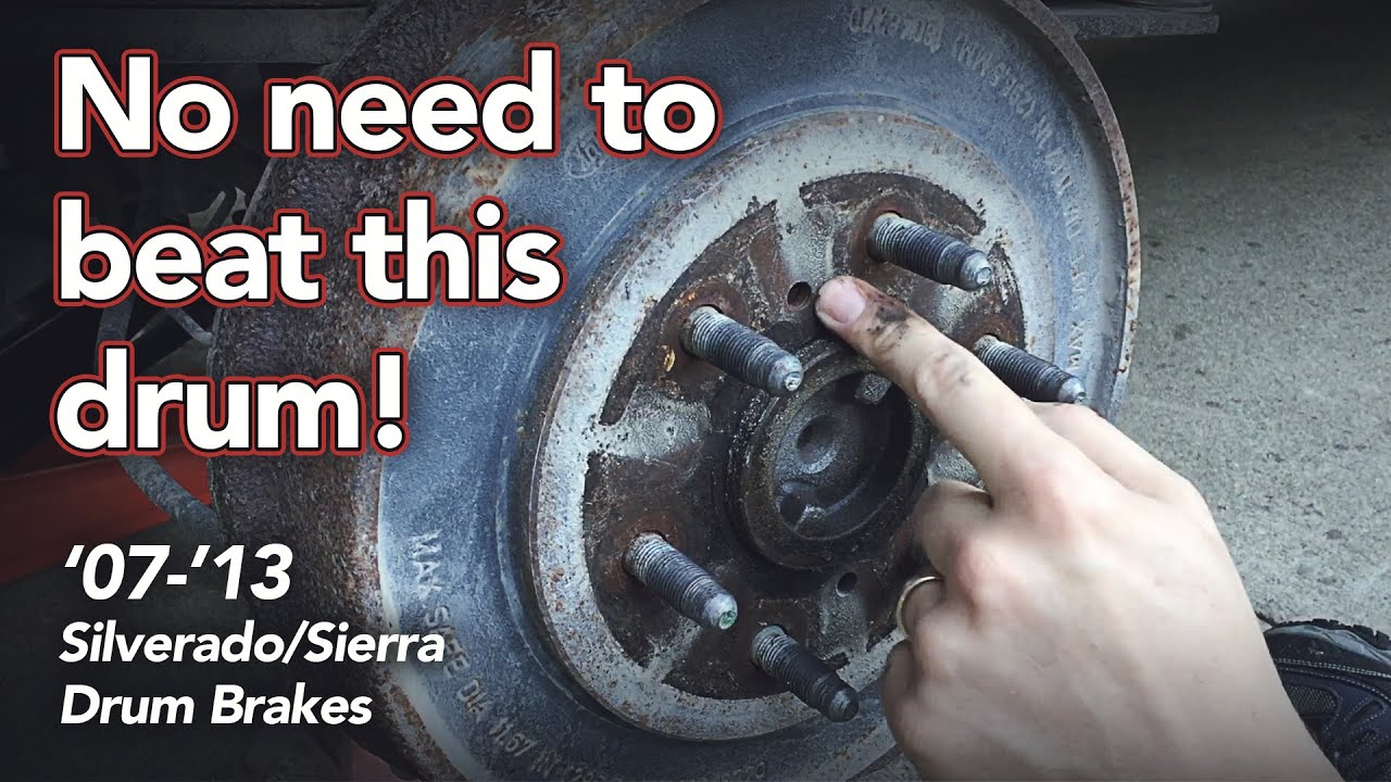 Replacing Drum Brakes on a 07 GMC Sierra - 07-13 Silverado / Sierra