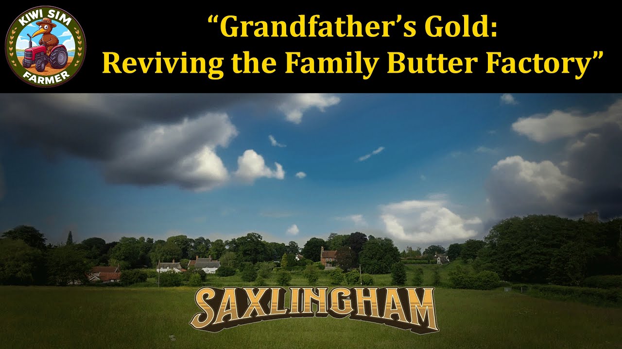 Farming Simulator 25 | Kiwi Sim Farmer presents Butter Baron #22 | Saxlingham By Farm Sim Brisco