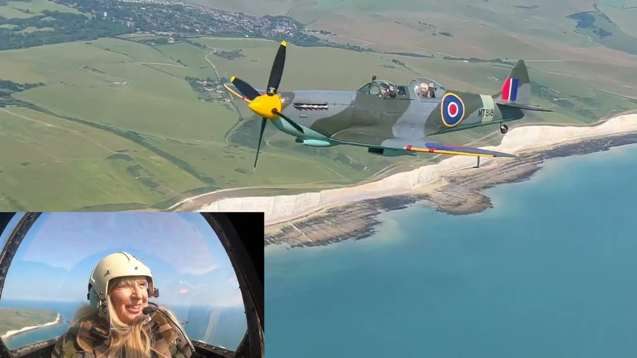 A Flight in MT818 - Biggin Hill Heritage Hanger