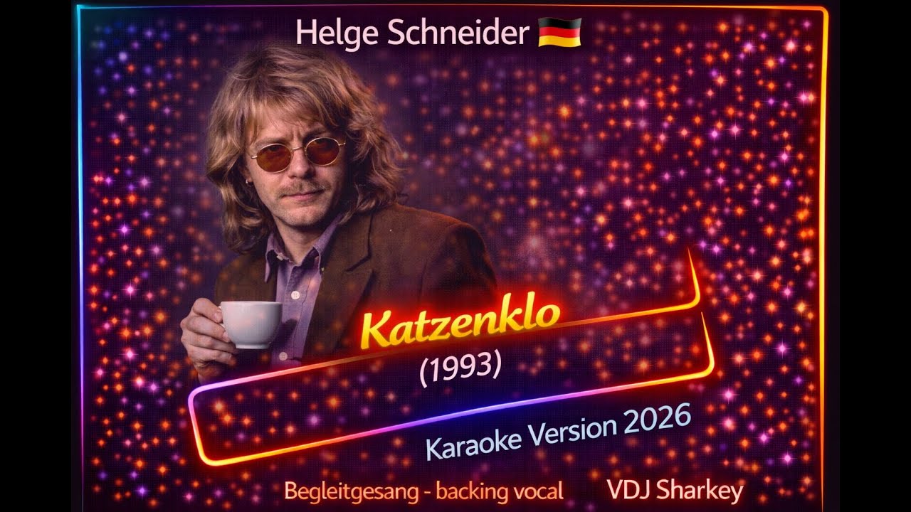 Helge Schneider - Katzenklo (Karaoke Version 2026 Background Vocal)