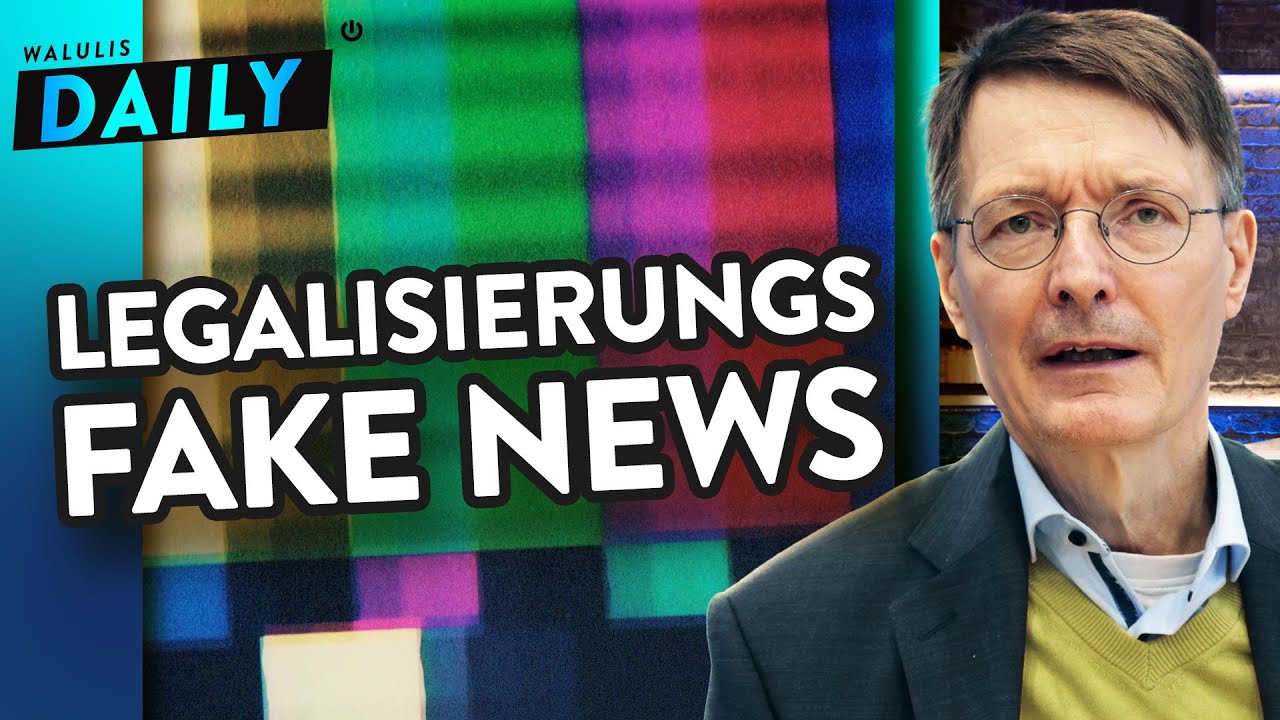 Warum Lauterbachs Cannabis-Pläne gar nicht existieren | WALULIS DAILY