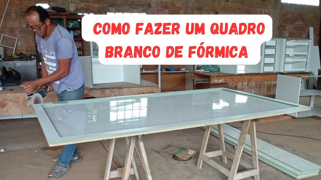 COMO FAZER QUADRO BRANCO DE F&Oacute;RMICA |LOUSA BRANCA #educa&ccedil;&atilde;oinfantil