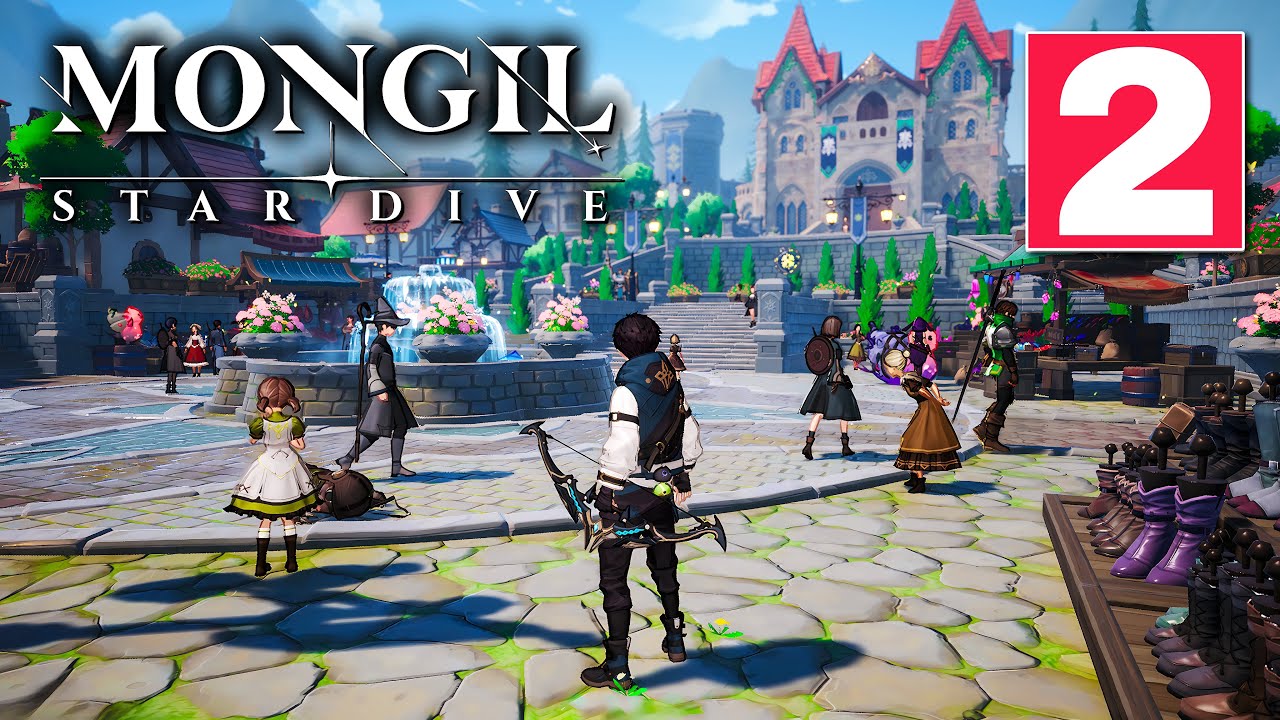 Mongil Star Dive Gameplay - Anime Action RPG Android iOS PC #2