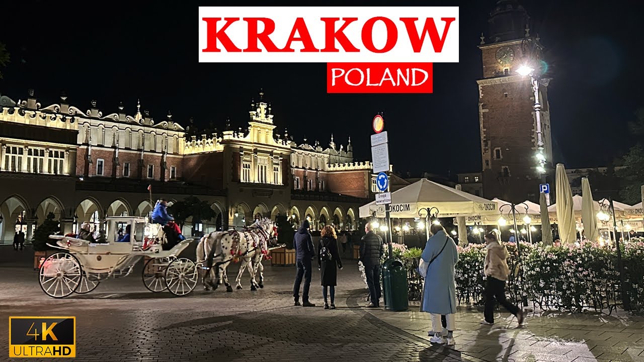КРАКОВ ПОЛЬША 🇵🇱 САМЫЕ КРАСИВЫЕ ГОРОДА МИРА | октябрь 2023 г. | 4К ВИДЕО