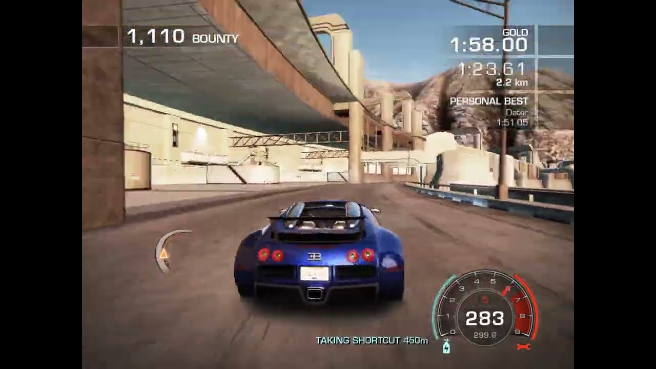 Need for Speed Hot Pursuit 2010: Racer career, Fast track-Time trial (Super sports pack)