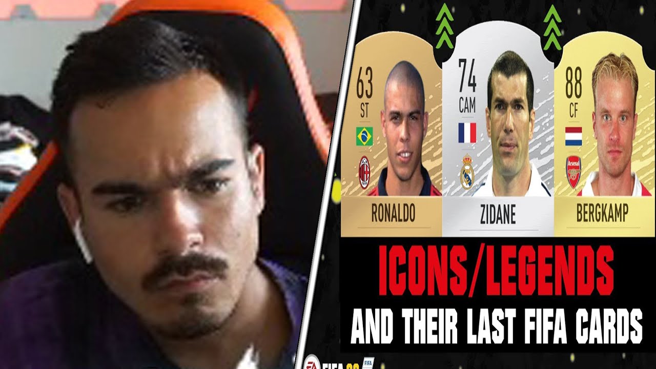 Ern&eacute; REACTS to ICONS AND THEIR LAST FIFA CARDS🔥
