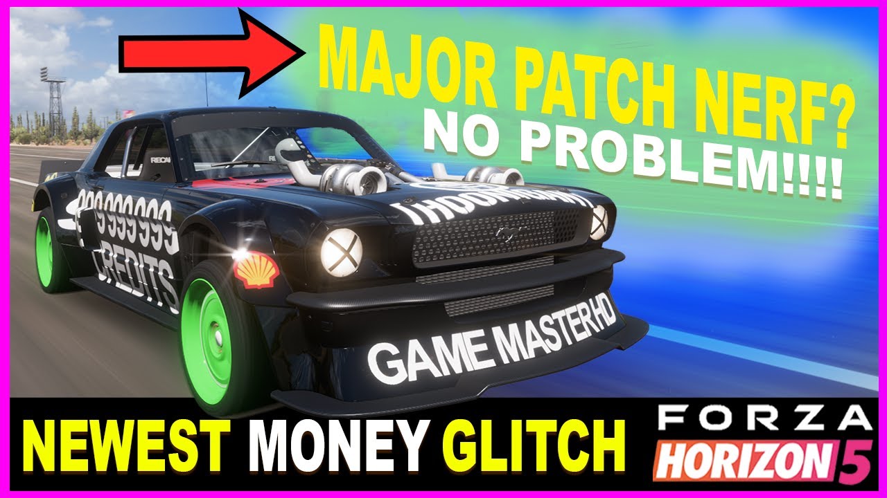 FORZA HORIZON 5 PATCH NERF? NEW FAST & BEST way to FARM Unlimited Money & Skill Point Credits Glitch