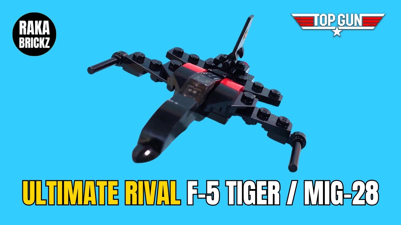Top Gun&rsquo;s Mysterious Enemy Jet&hellip; Built in LEGO 😱 | MiG-28 Revealed