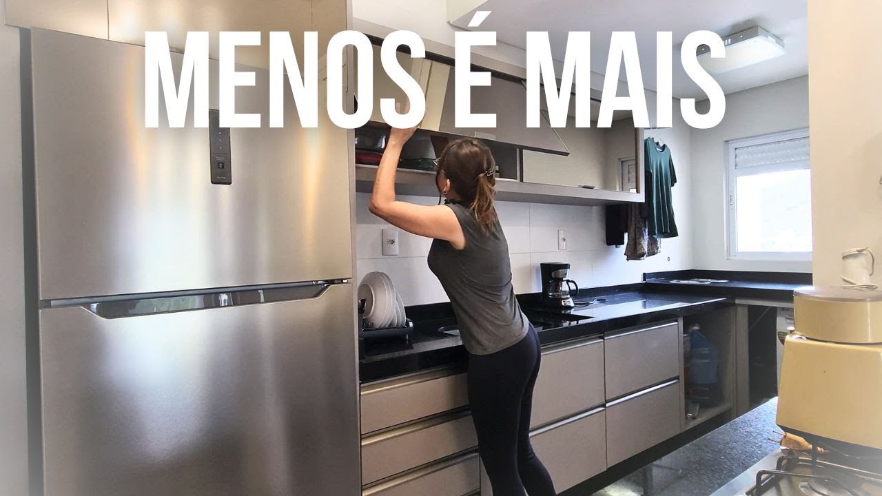 Cozinha Minimalista | Encontrei alguns jeitos de REDUZIR o trabalho na COZINHA!