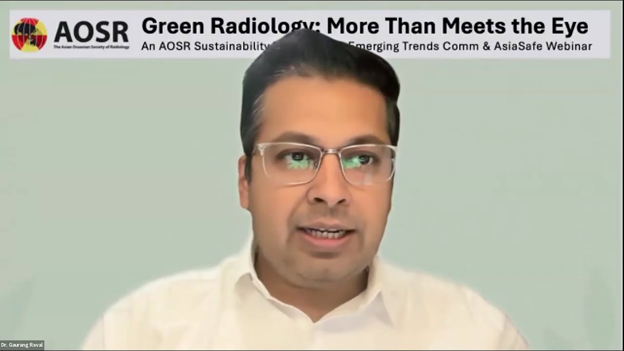 Green Radiology: More than Meets the Eye