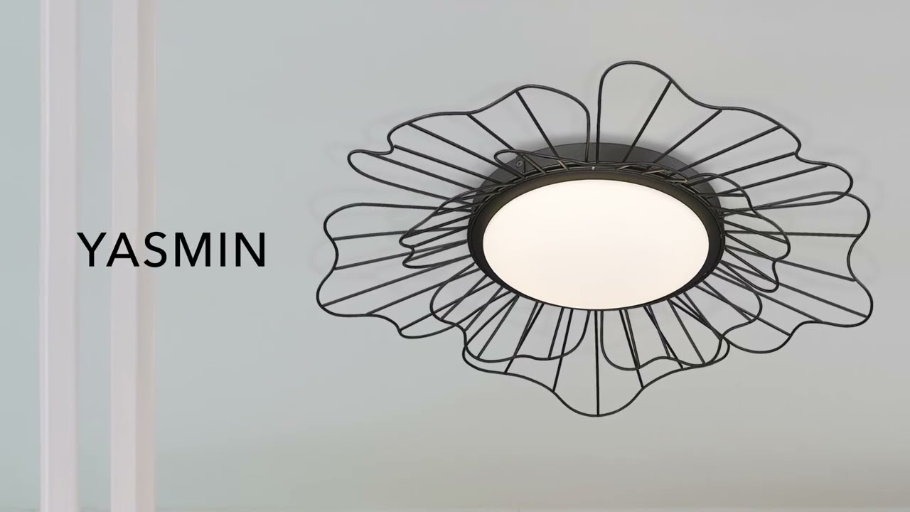 Modern Lighting | Updated Light Fixtures | Organic Lights | Yasmin by Golden Lighting