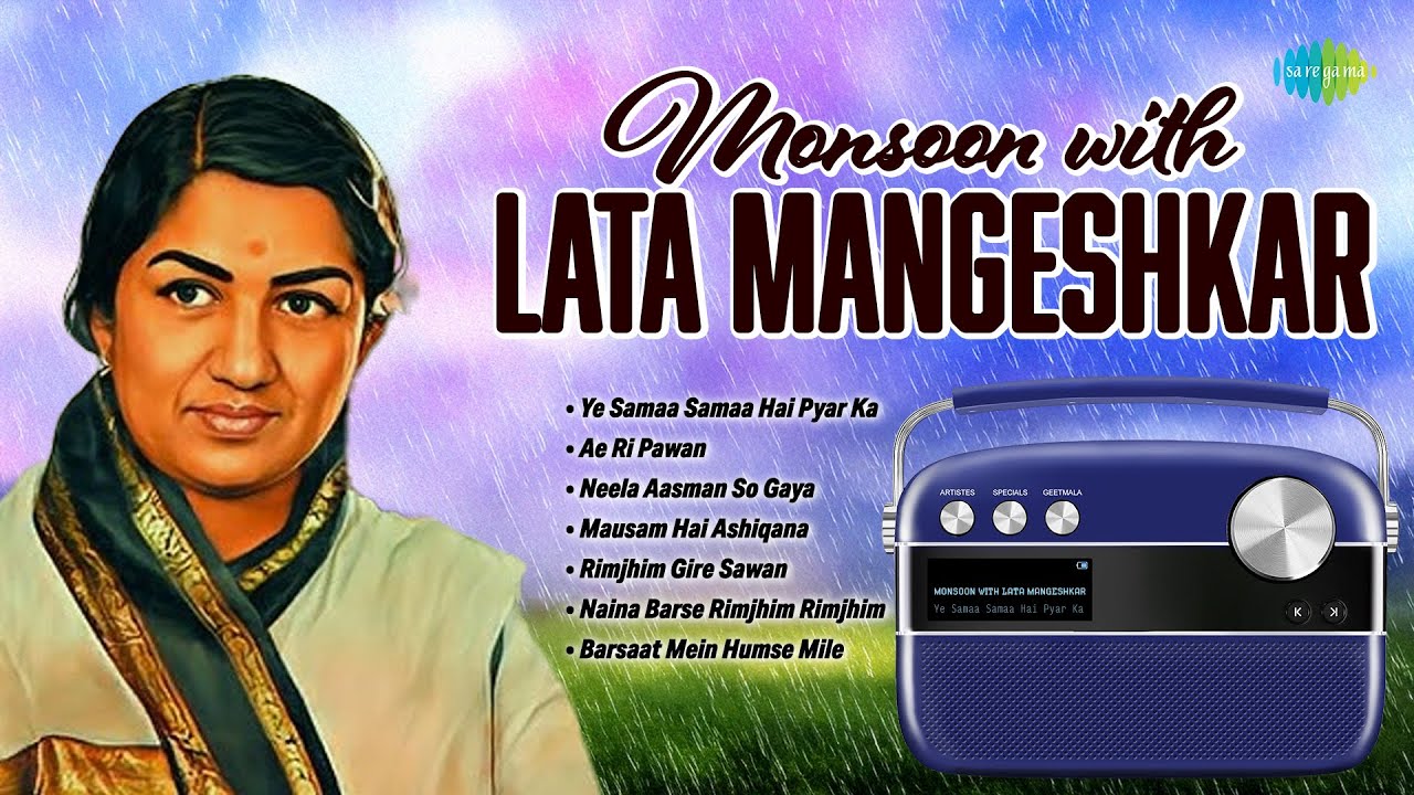 Monsoon with Lata Mangeshkar | Ye Samaa Samaa Hai Pyar Ka | Rimjhim Gire Sawan | Old Hindi Songs