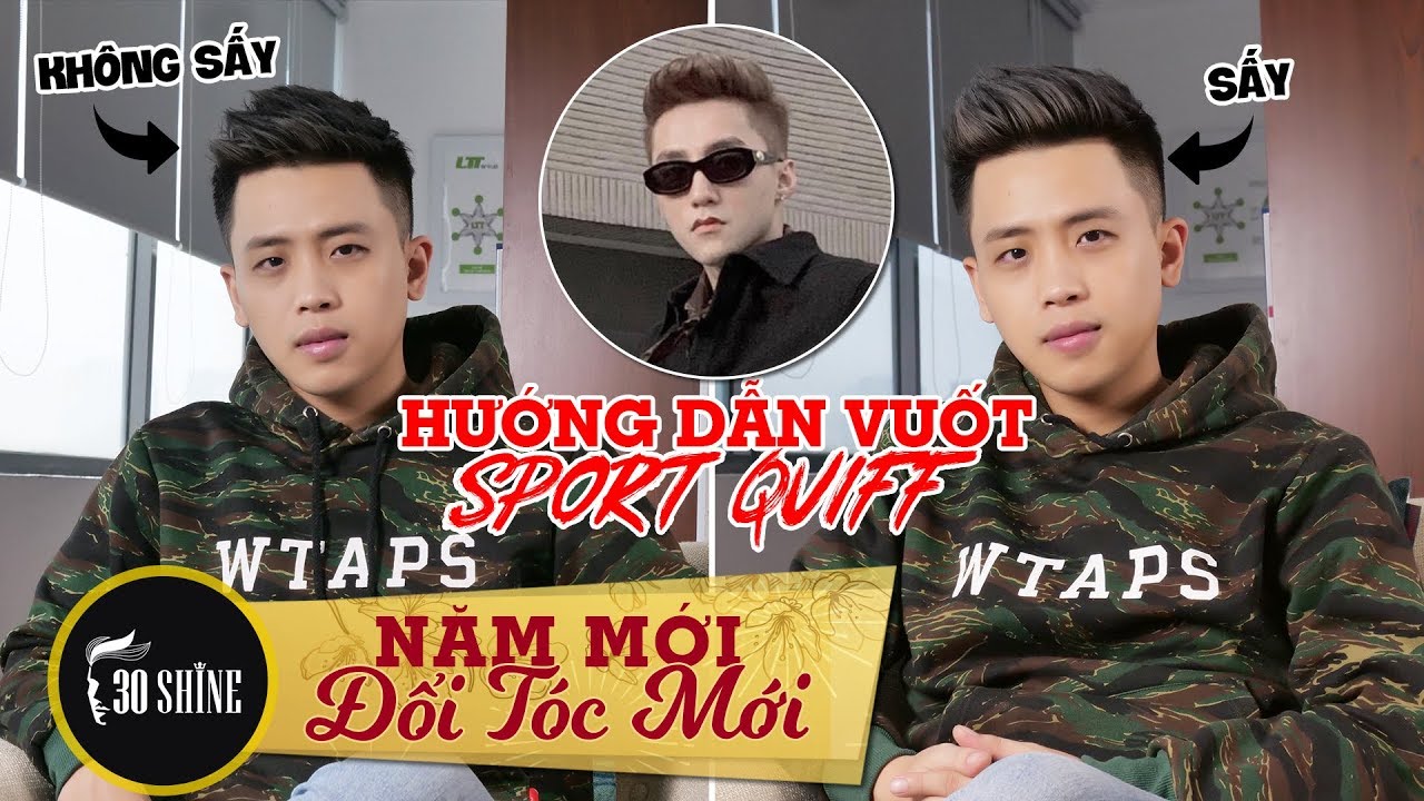 30Shine - Hướng Dẫn Vuốt Tạo Kiểu Short Quiff Giống Sơn Tùng M-TP - Bí Quyết Đẹp Trai 201