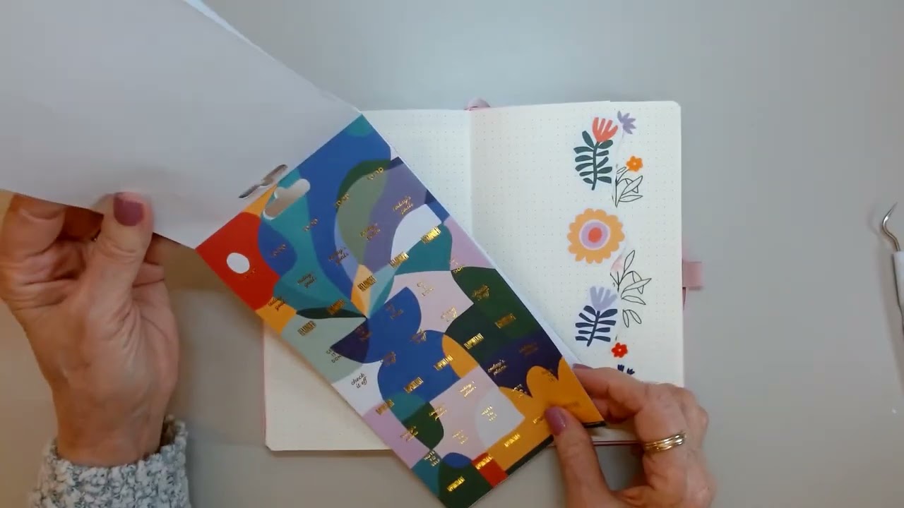 Творческий дневник - Набор наклеек Happy Planner с цветочным рисунком - Двери в голландском стиле