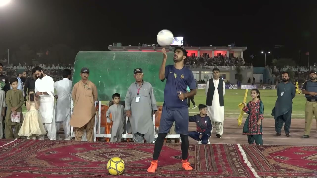 CM final football match/ gold cup tournament 🏆🏅/Ayoub stadium Quetta 