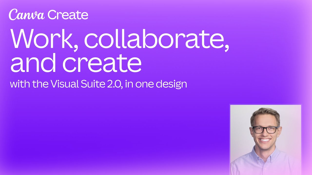 Work, collaborate, and create with the Visual Suite 2.0, in one design